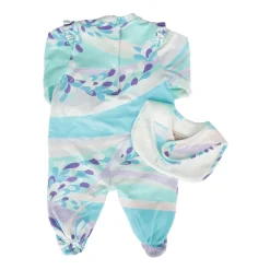Baby Romper med Bib Sæt