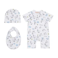 Babysæt med lamme-print