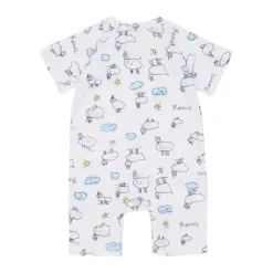 Babysæt med lamme-print