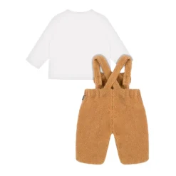 Bear Appliqué Langærmet Sæt