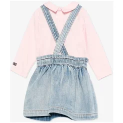 Bear Denim Nederdel Sæt i Blå