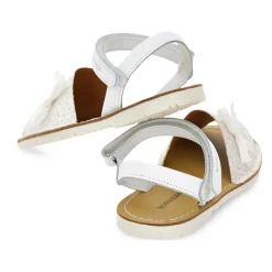 Bow-Embellished Slingback Sandal