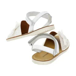 Bow-Embellished Slingback Sandal