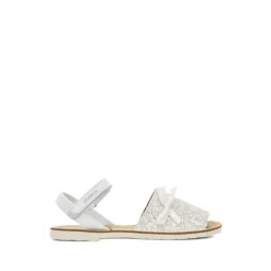 Bow-Embellished Slingback Sandal