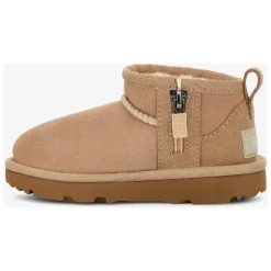 Børn Klassiske Ultra Mini Beige Støvler