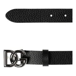 Calfskin Logo Bælte