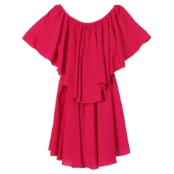 Dondup Dresses Fuchsia