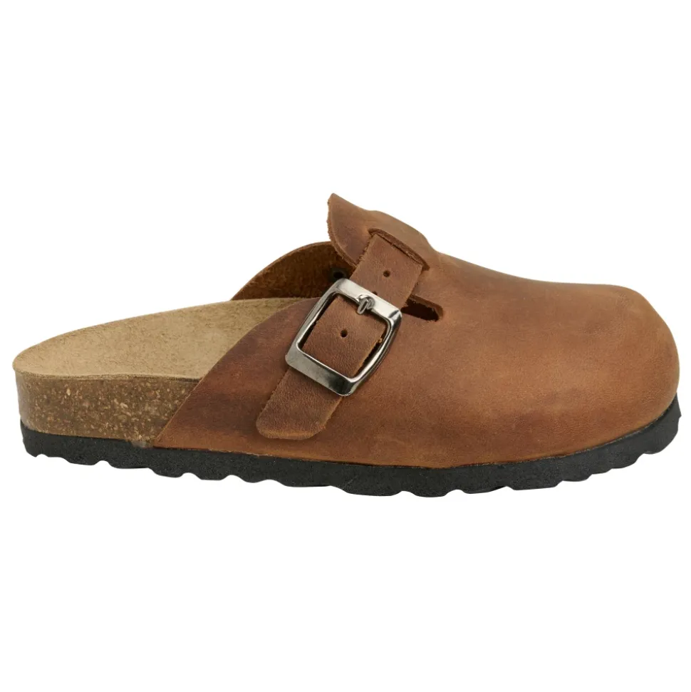 EN FANT - Slippers Nubuck Leather, 250303 - Acorn