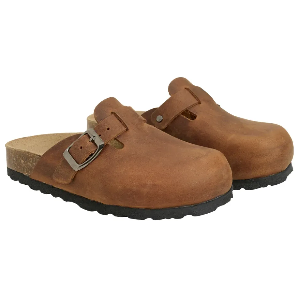 EN FANT - Slippers Nubuck Leather, 250303 - Acorn