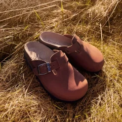 EN FANT - Slippers Nubuck Leather, 250303 - Acorn