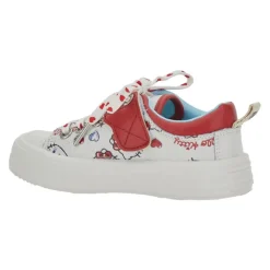 Glitterbesatte blomstersneakers