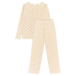 Holiday Heart Rib Nightset