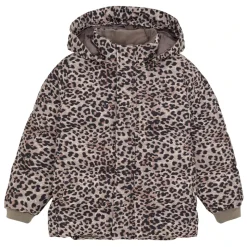 Leopard Print Quiltet Jakke