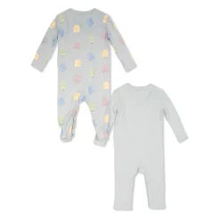 2-pakke baby natdragter