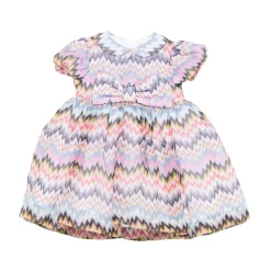 Zigzag-print Kjole