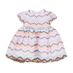Zigzag-print Kjole
